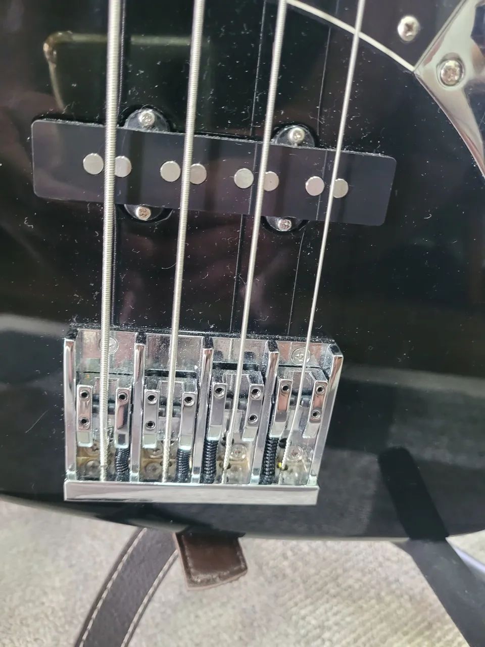 Contra baixo squier vintage modified com customy - Foto 2