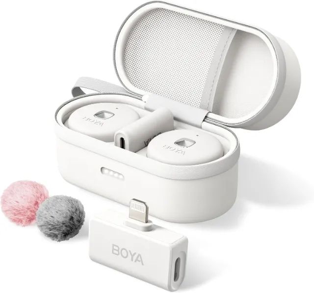 Microfone Lapela Boya Omic-D - Produto novo, original - Foto 3