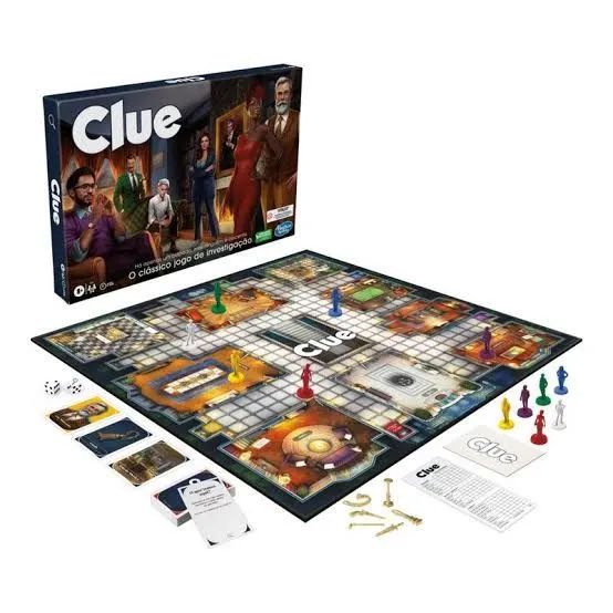 Vendo jogo de tabuleiro Clue usado 2 vezes - Foto 3