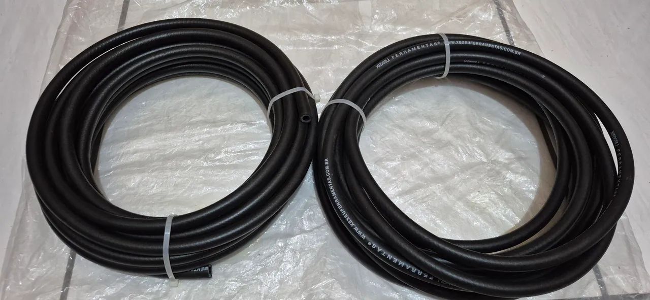 Duas mangueiras de ar compressor de 1/4 10 metros cada! - Foto 2