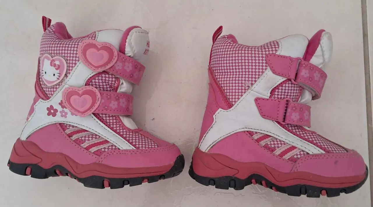 Bota Infantil Hello Kitty 0 a 18 meses