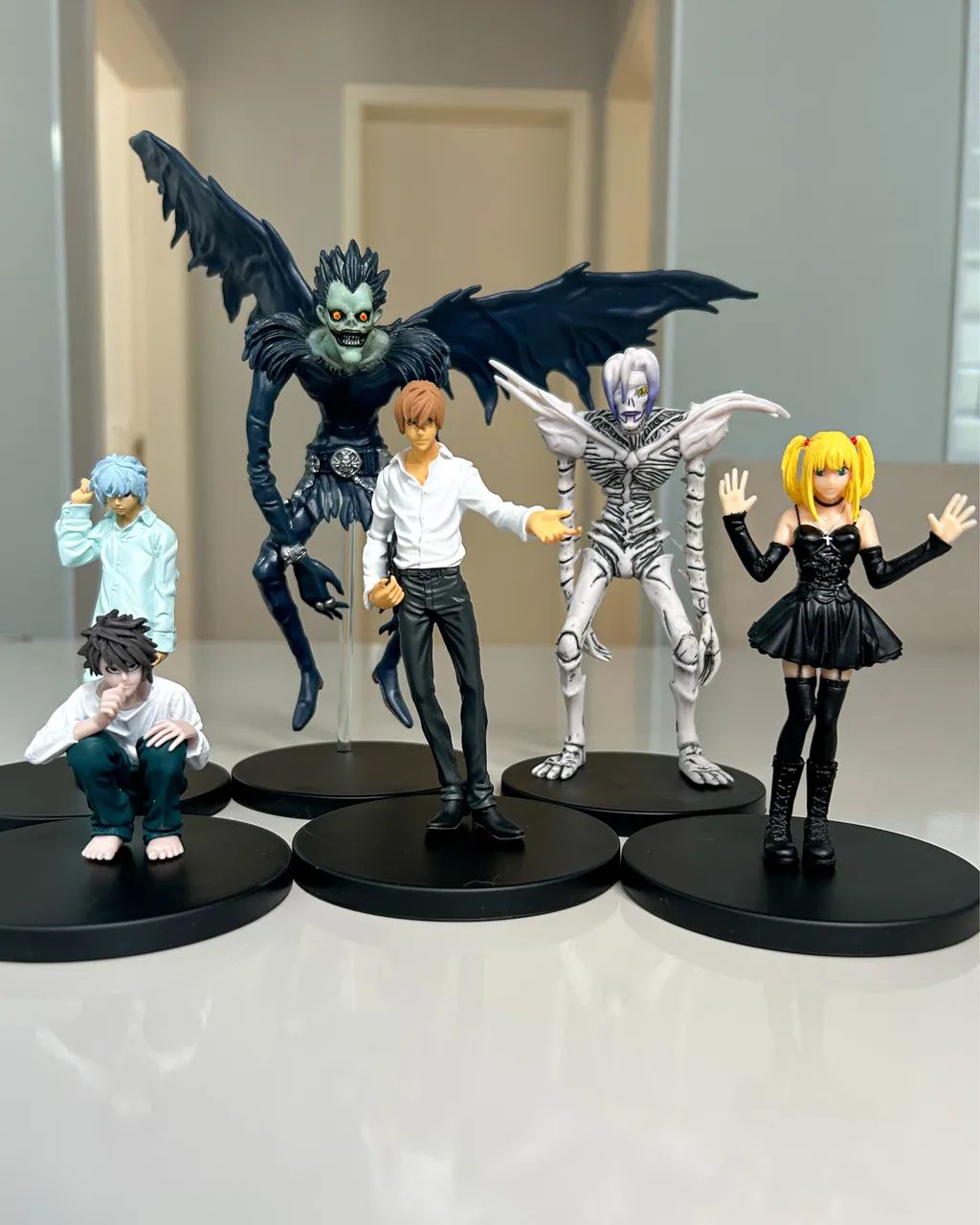 Combo Death Note C/6 Bonecos Action Figures