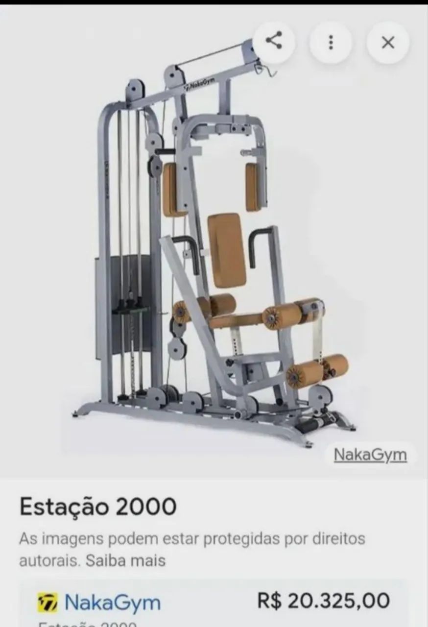 Aparelho musculação  - Foto 2