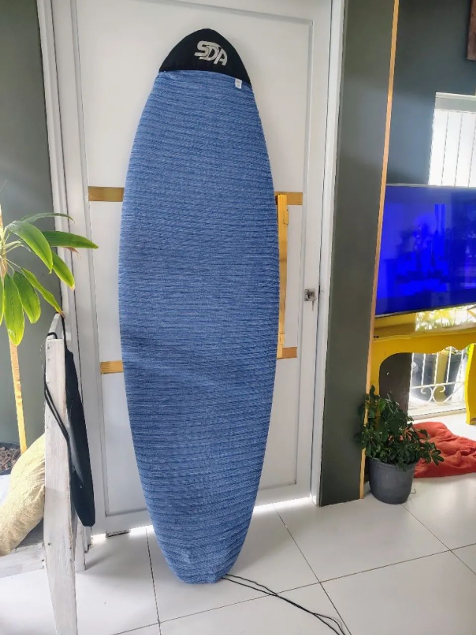 Prancha de Surf + Roupa de Borracha - Foto 2