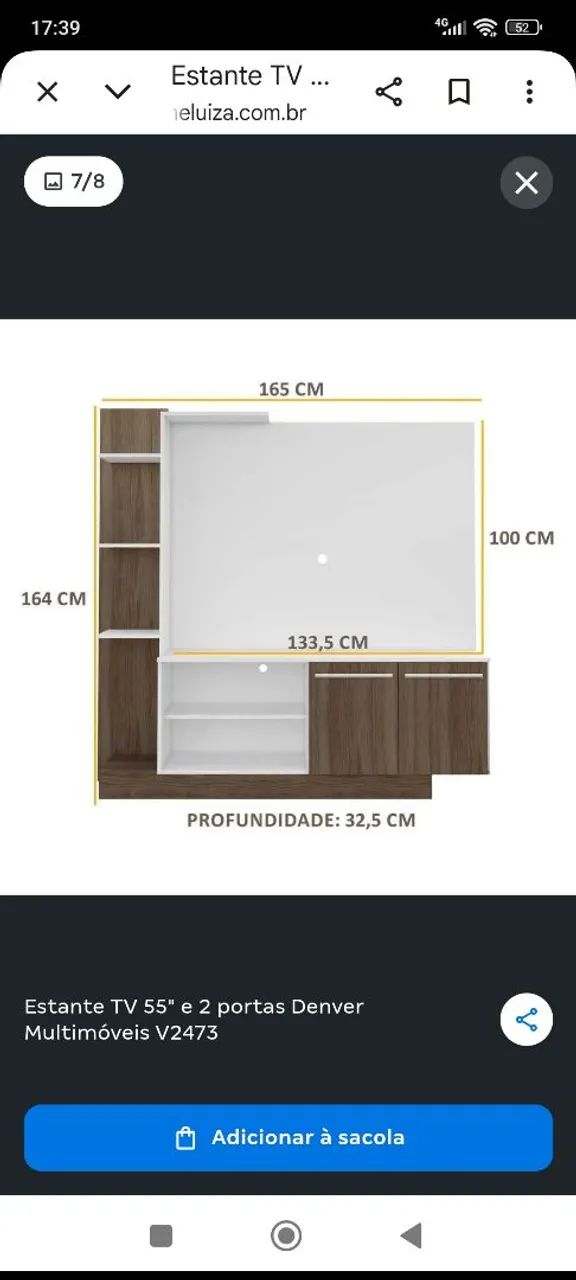 Estante em bom estado  - Foto 2
