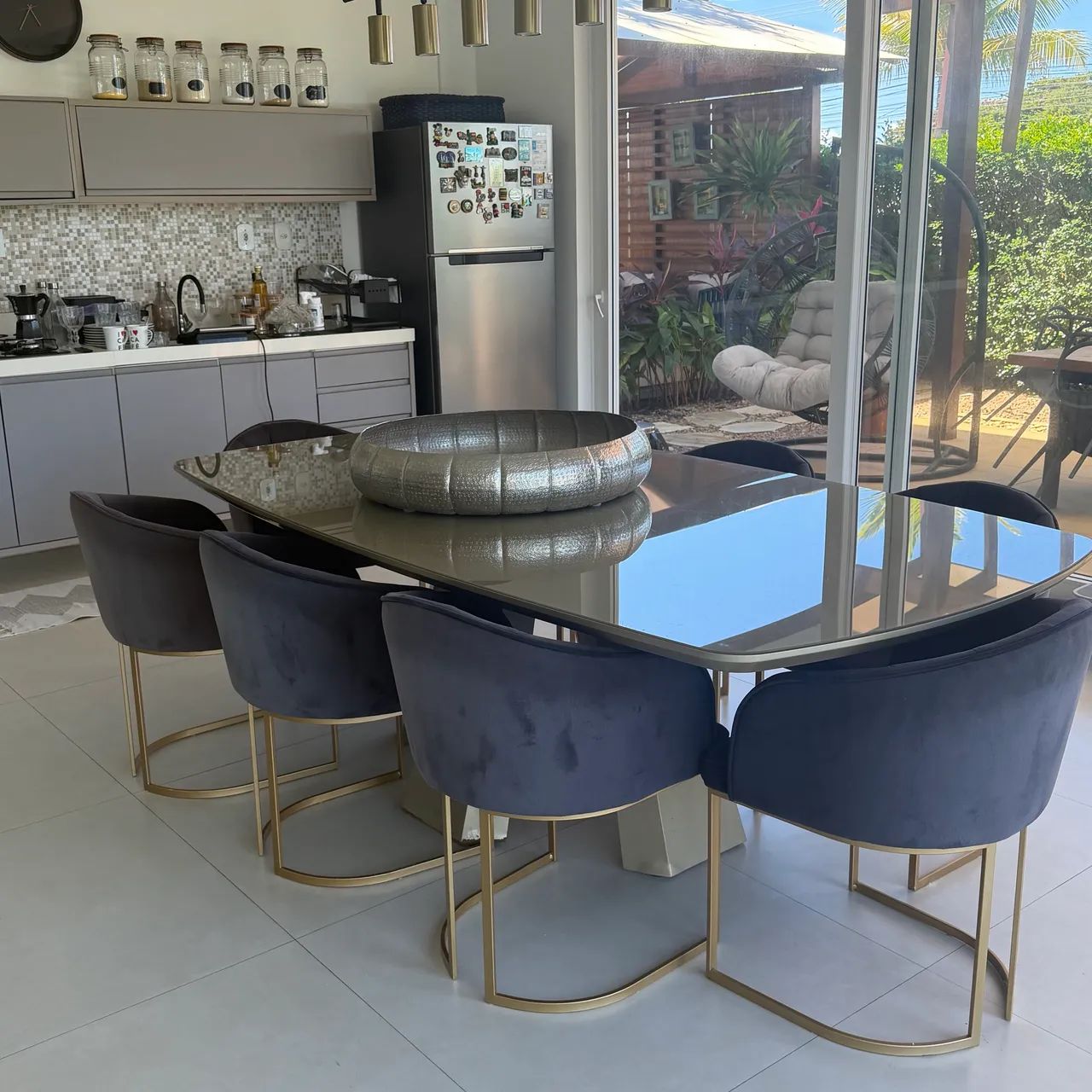 Vendo conjunto de mesa com cadeiras  - Foto 5