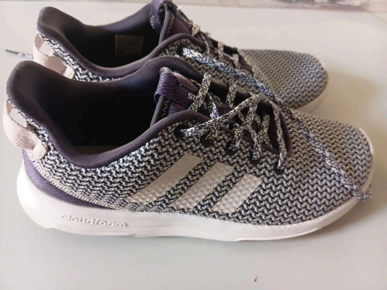 Tênis Adidas Cloudfoam 36 - Foto 2