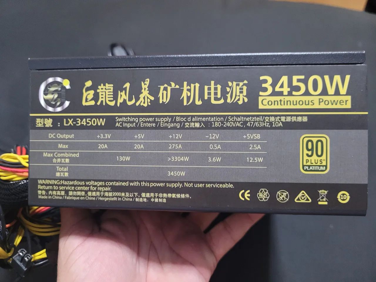 Fonte LX-3450W 90Plus  - Foto 5