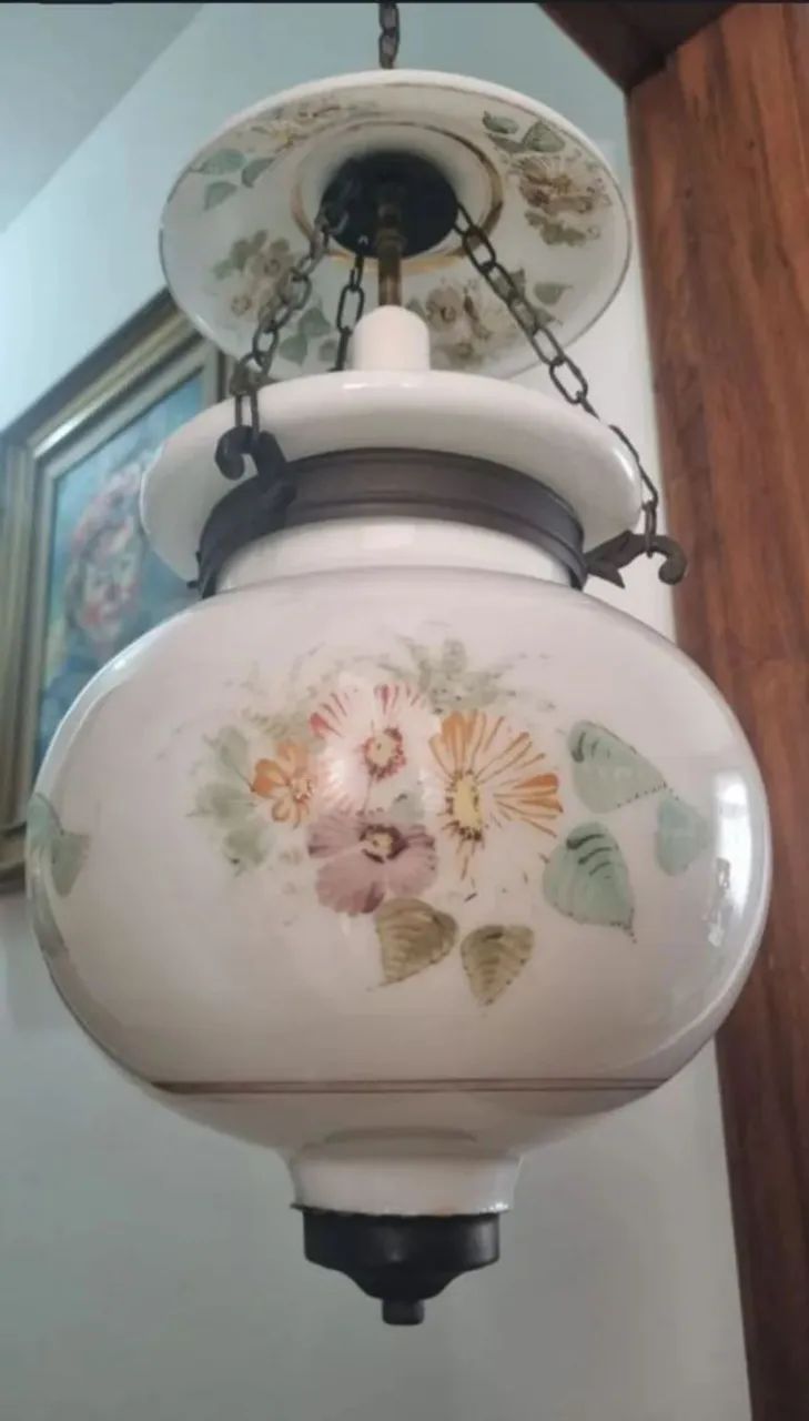 Lustre de Opalina Francesa - Foto 3