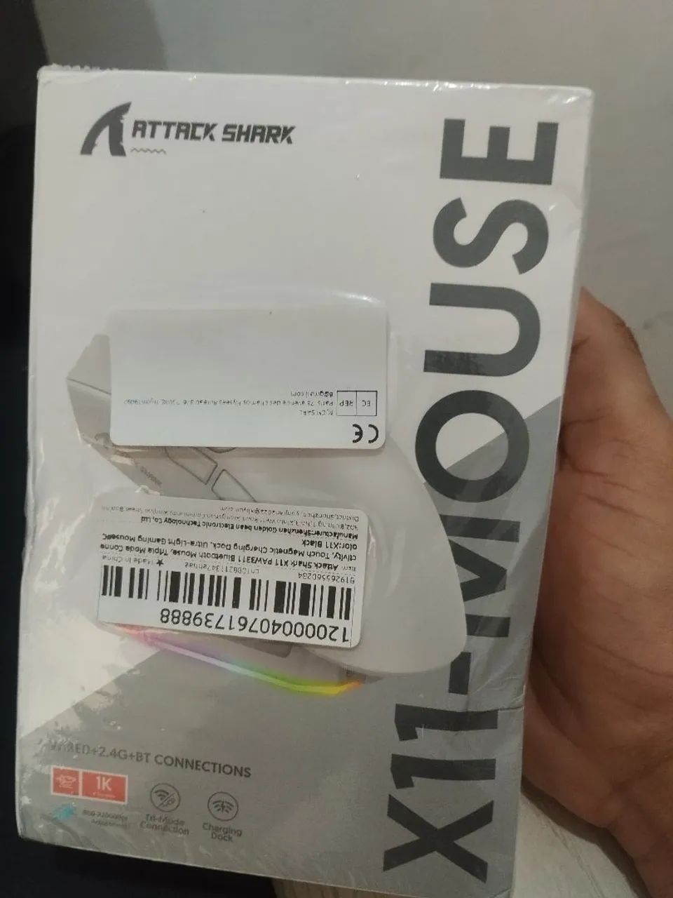 MOUSE ATTACK SHARK X11 ULTRALEVE - Foto 4