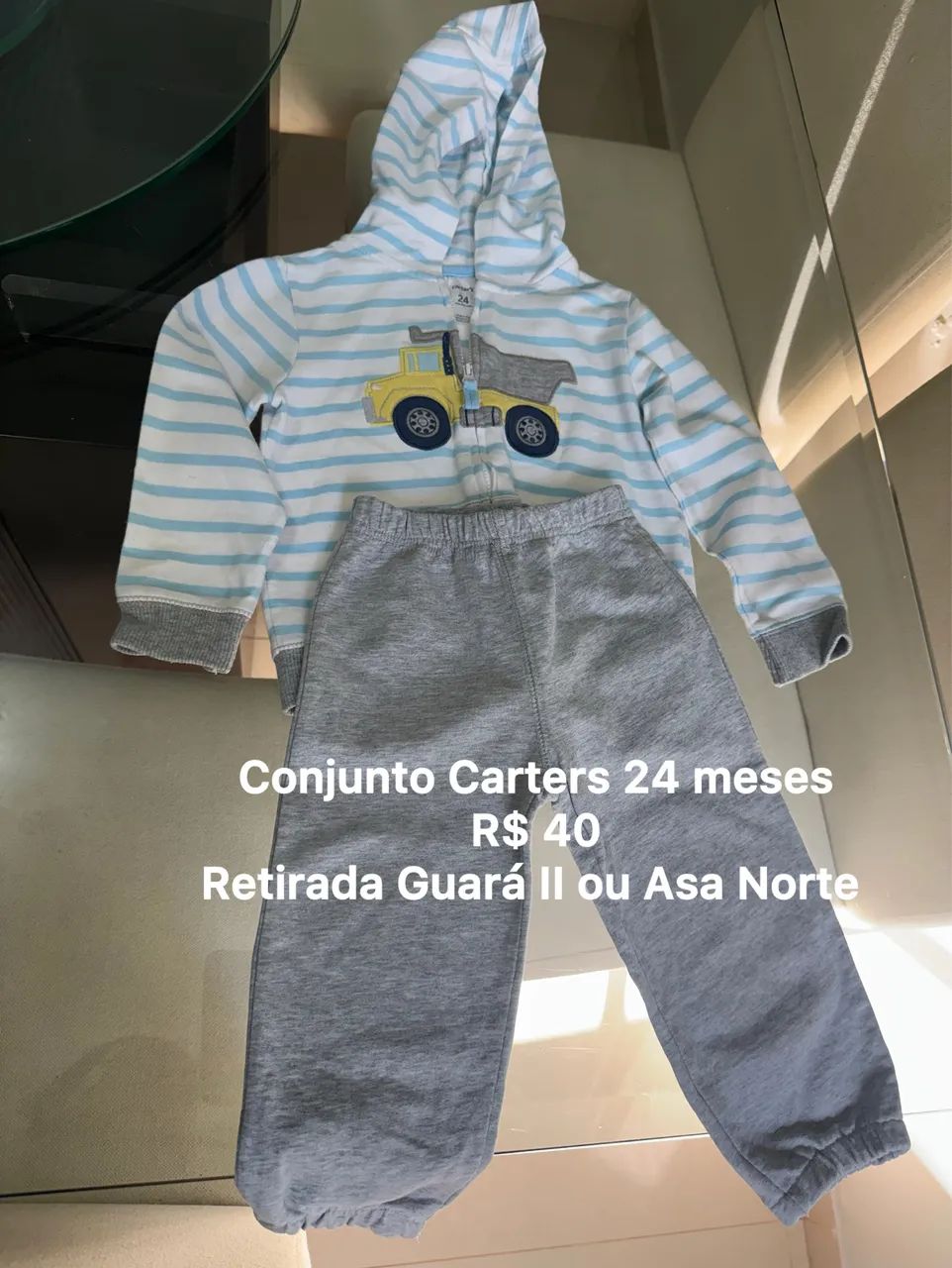 Conjunto Carters 24 meses - Foto 2