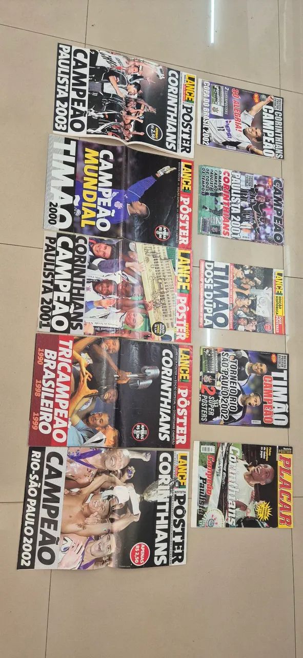 Posters Corinthians sem uso - Foto 5