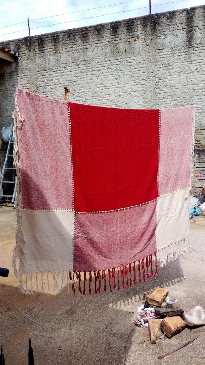Manta de algodão casal