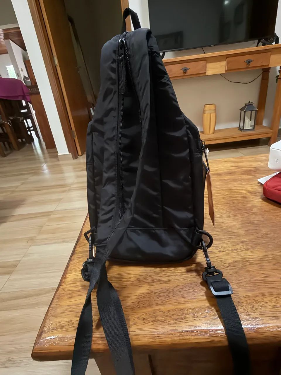 Bolsa crossbody Reebok preta nova  - Foto 4