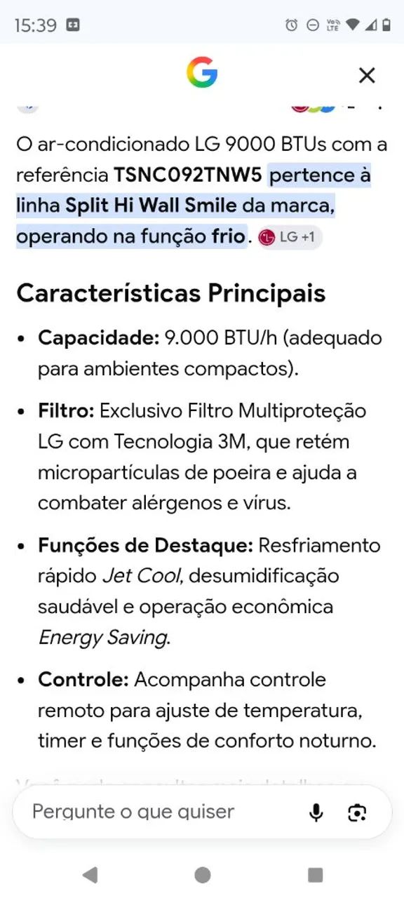 Ar condicionado 