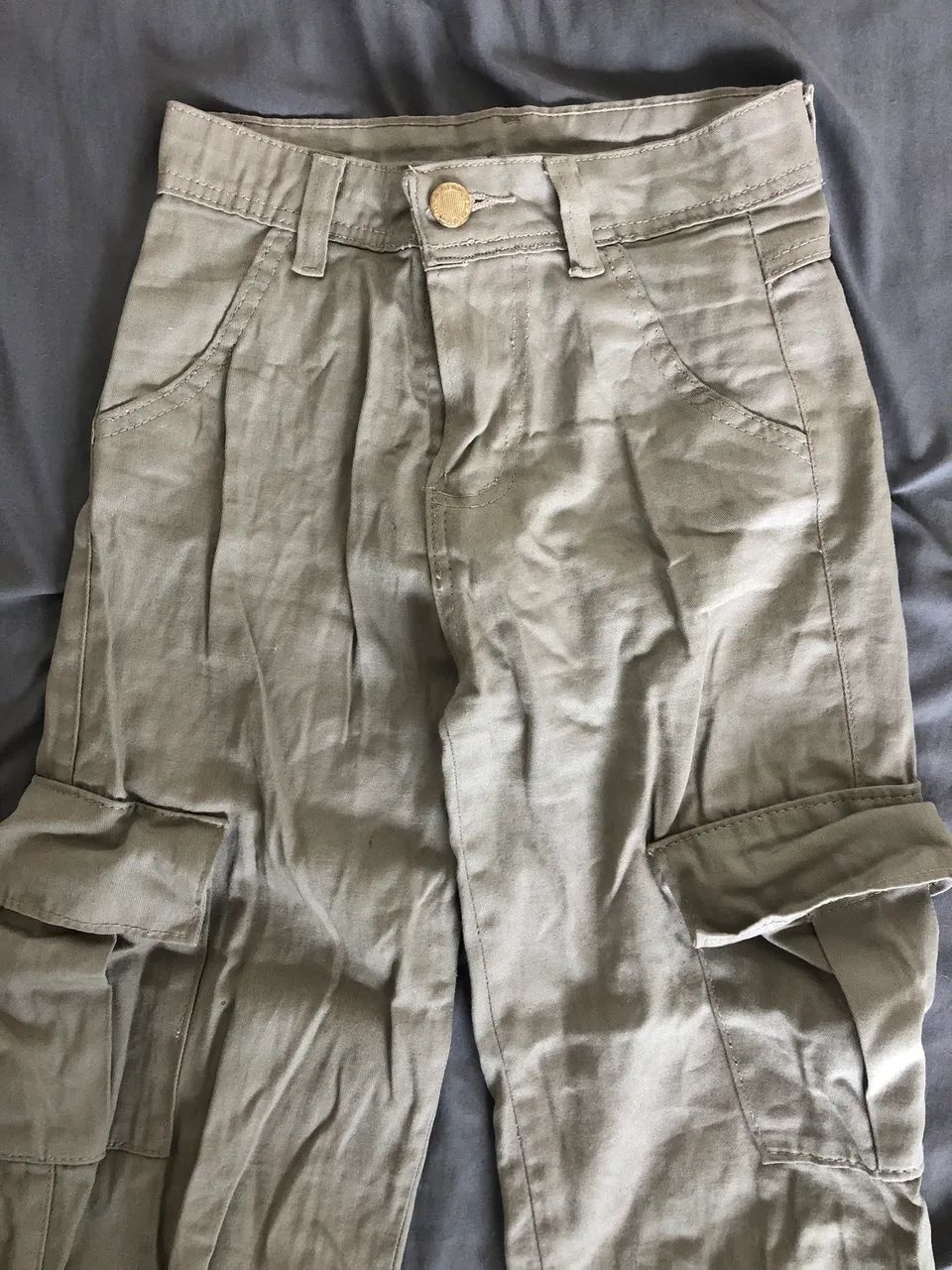 Calça jeans marrom  - Foto 3