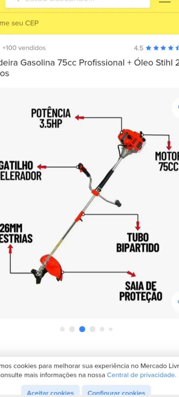 Roçadeira Nakasaki
