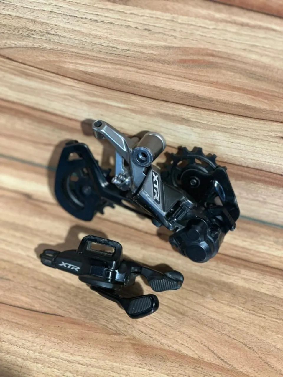 Câmbio e Trocador Shimano XTR - Foto 2