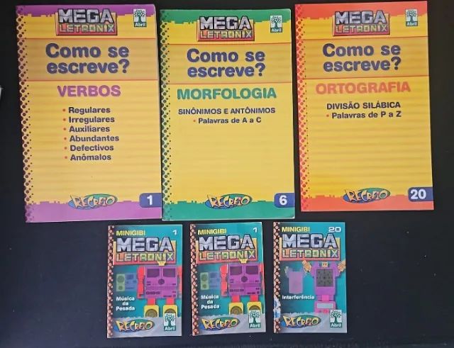 Lote Mega Letronix - Revista Recreio - Foto 3