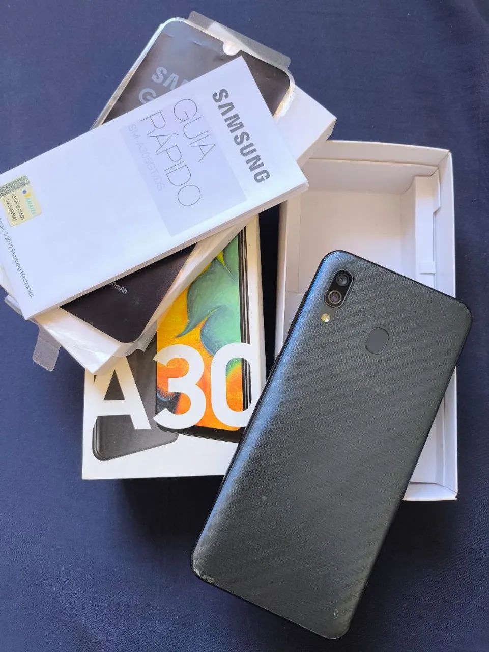 Samsung A30 muito conservado e funcionando perfeitamente - Foto 2
