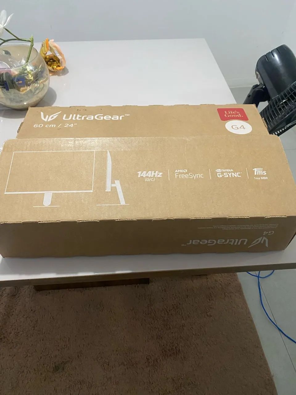 Monitor LG Ultragear 144hz 24 polegadas (Novo) - Foto 2