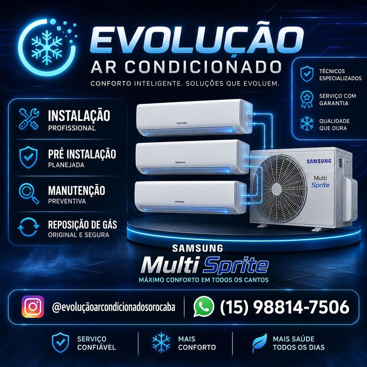 Instalação e manutenção de ar condicionado  - Foto 5