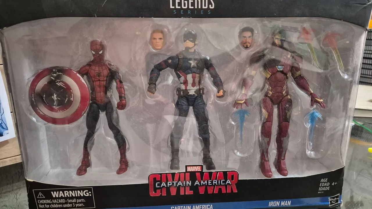 Marvel legends guerra civil