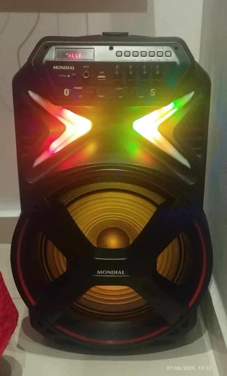 Caixa de Som Amplificada Mundial 400w - Foto 2