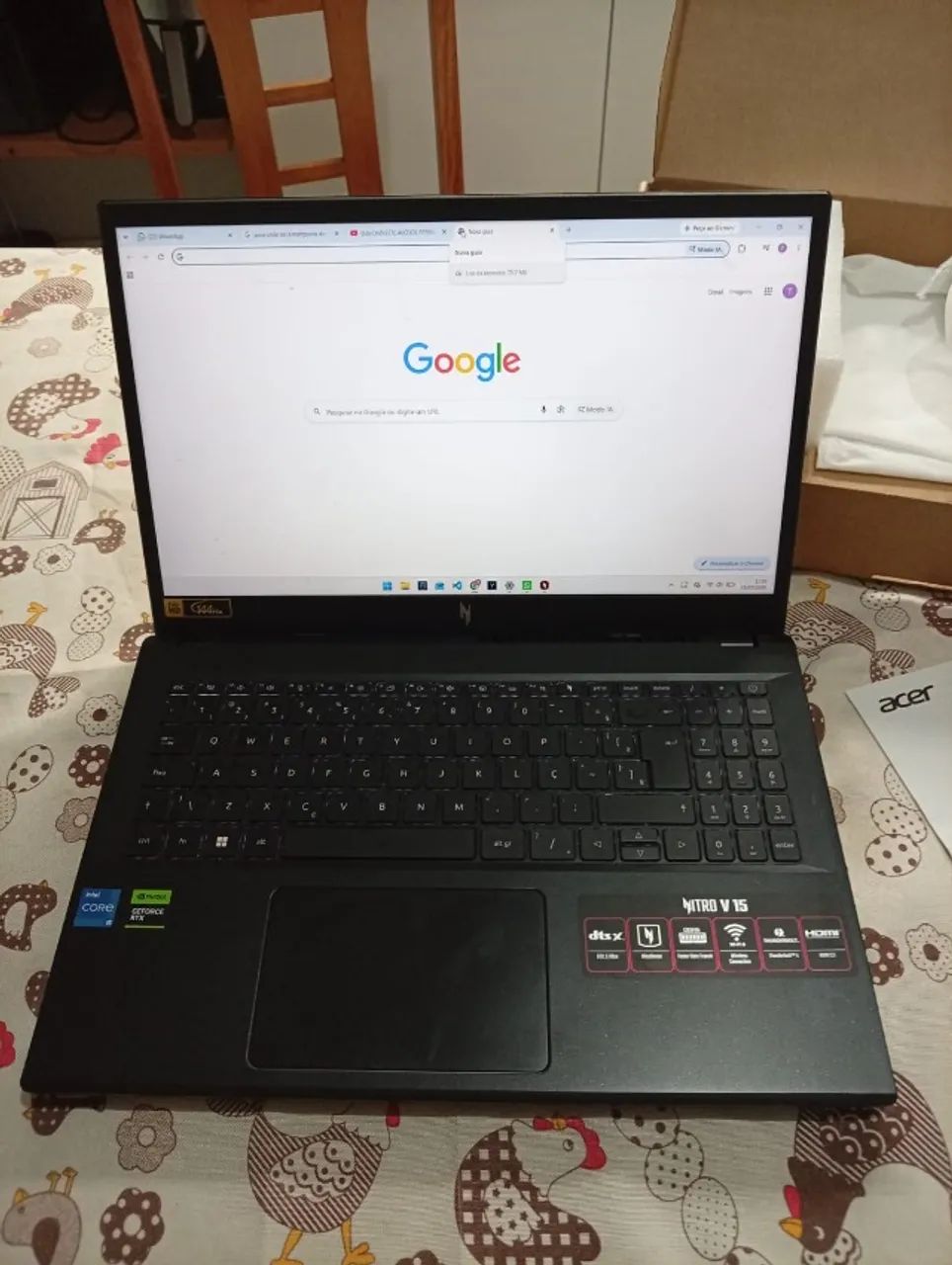 acer nitro v15