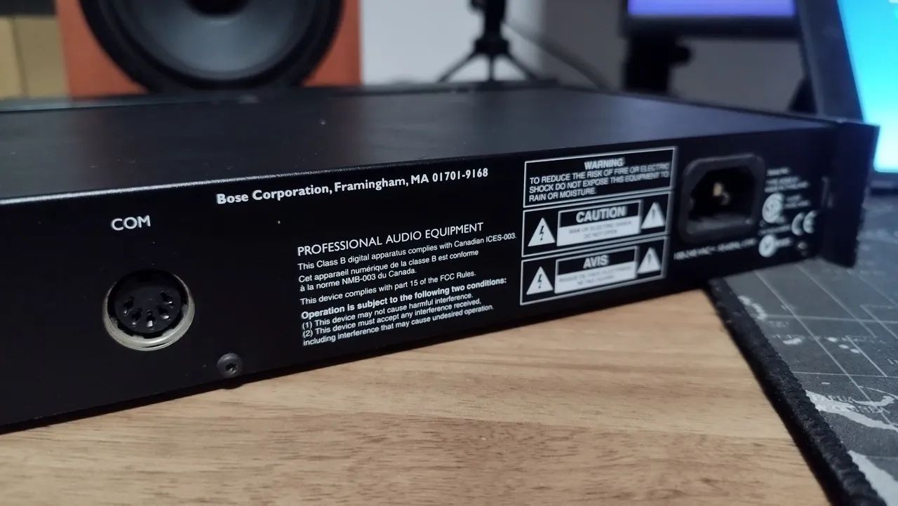 スピーカー・ウーファー BOSE Panaray System Digital Controller Processador de Áudio Bose Panaray System Digital Controller