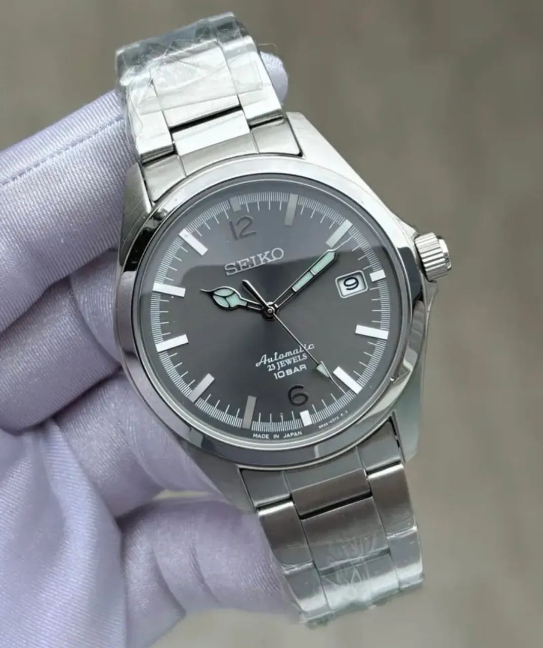 Relógio Seiko Automático Edição Limitada Tic Tac Novo - Foto 2