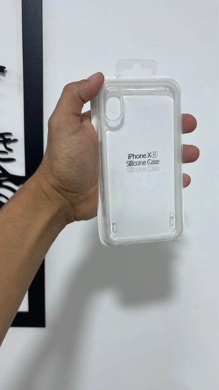 Capinha/Case iPhone XR - Silicone Transparente - Foto 3
