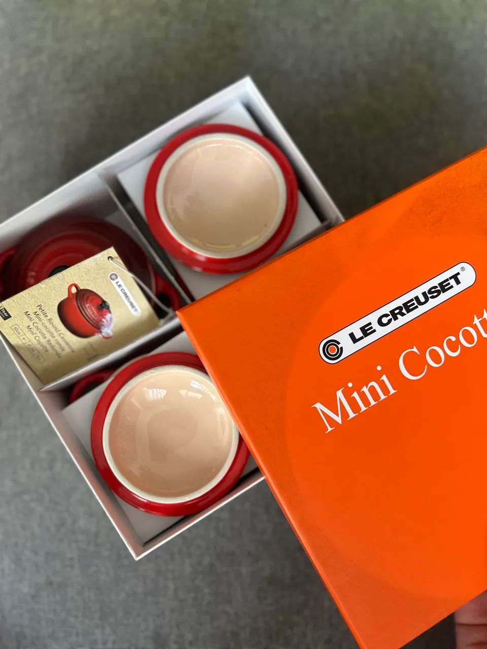 Conjunto 4 Mini Cocottes Le Creuset Original - Foto 3