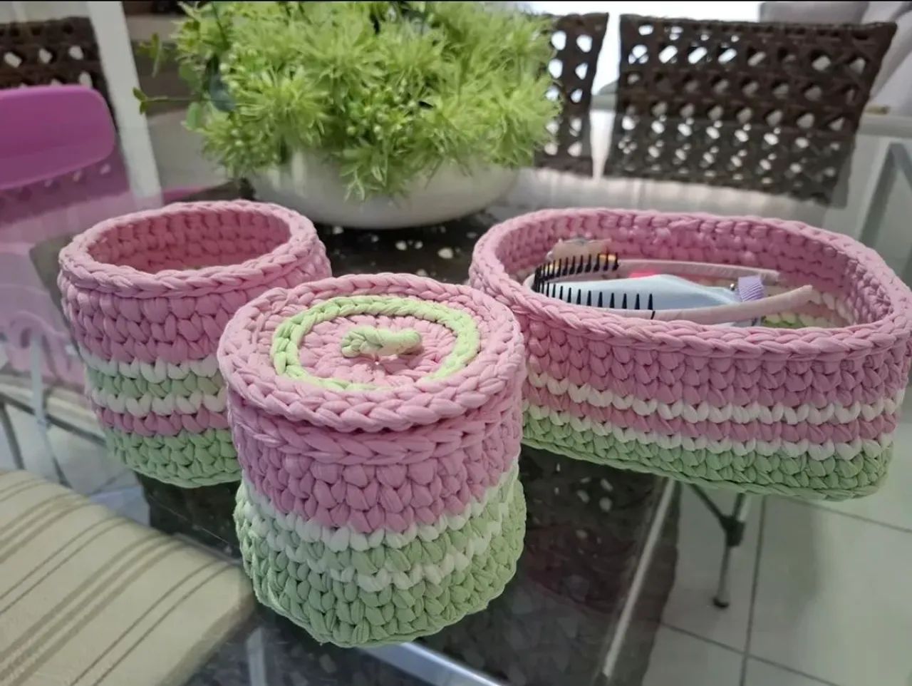 Cestos Decorativos Quarto Bebê  - Foto 4