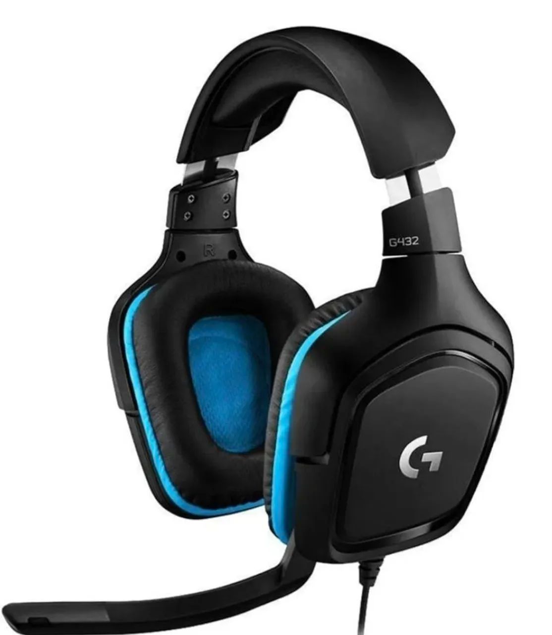Headset Gamer Logitech G432 - Som Surround 7.1 e DTS Headphone:X 2.0 (Impecável) - Foto 3