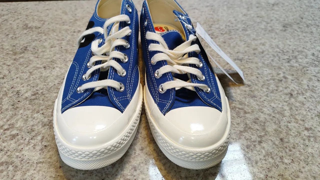 Converse Chuck 70 x Comme des Garçons PLAY CDG Original - Sem Caixa - Foto 5