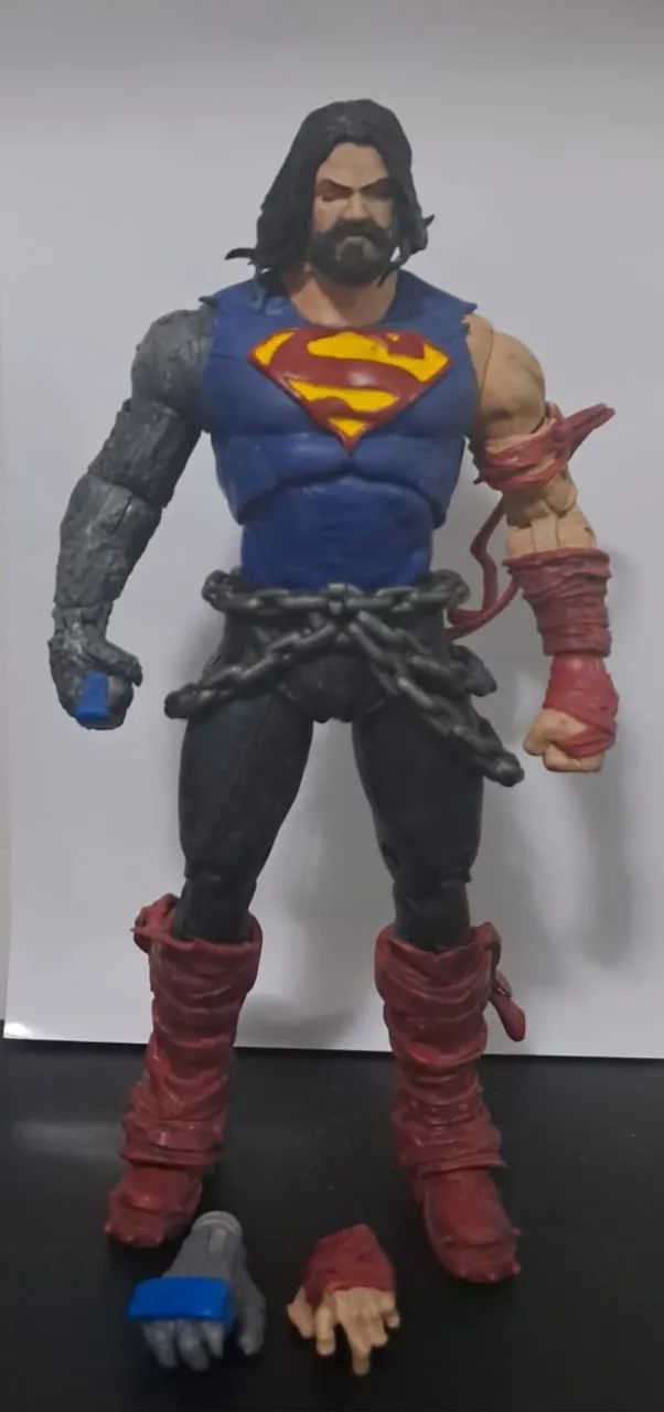 Superman Dc Multiverse Customizado Mcfarlane Toys