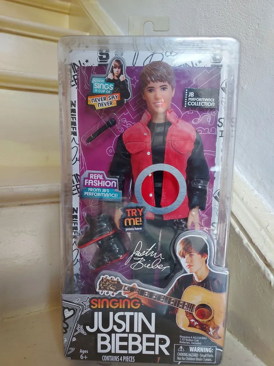 Boneco Justin Bieber Original