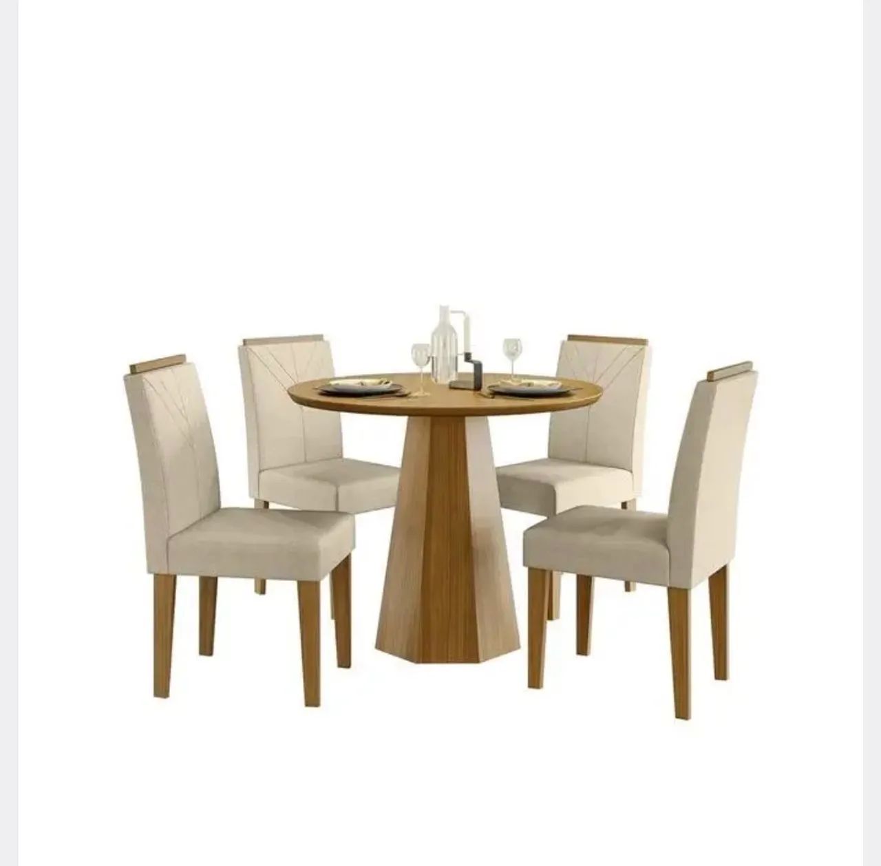 Mesa de jantar 100cm - Foto 3