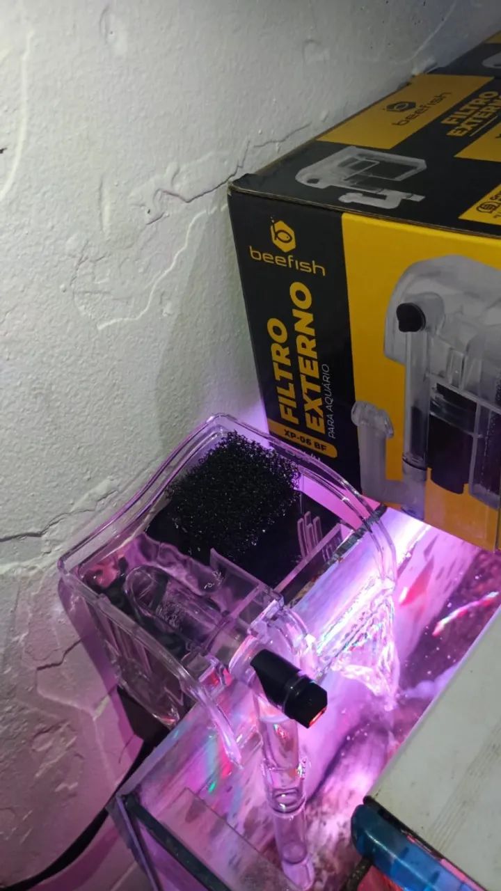 filtro para aquário