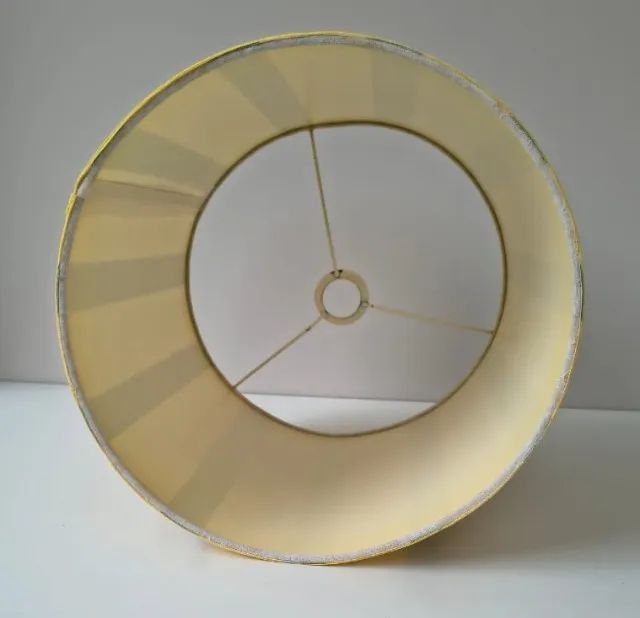 Cúpula cilindrica de algodão para abajur - Foto 5