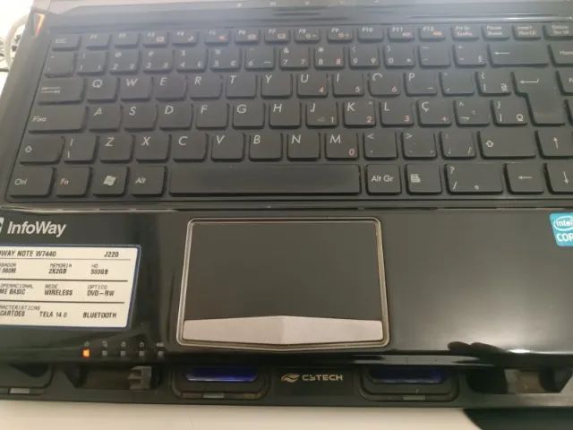 Vendo Notebook Itautec Infoway W7440 - Foto 4