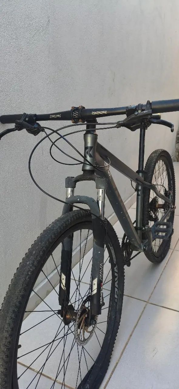 Bicicleta aro 29' freio hidráulico 