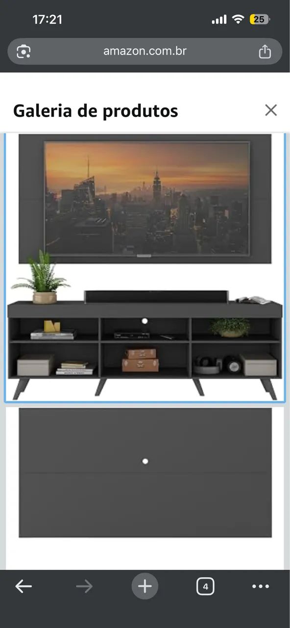 Painel de tv com rack  - Foto 4