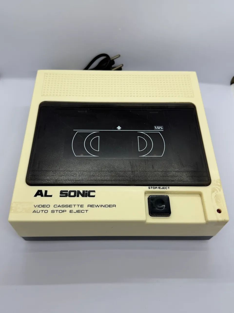 Rebobinador de Fitas VHS AL Sonic Auto Stop Eject Funcionando - Foto 3