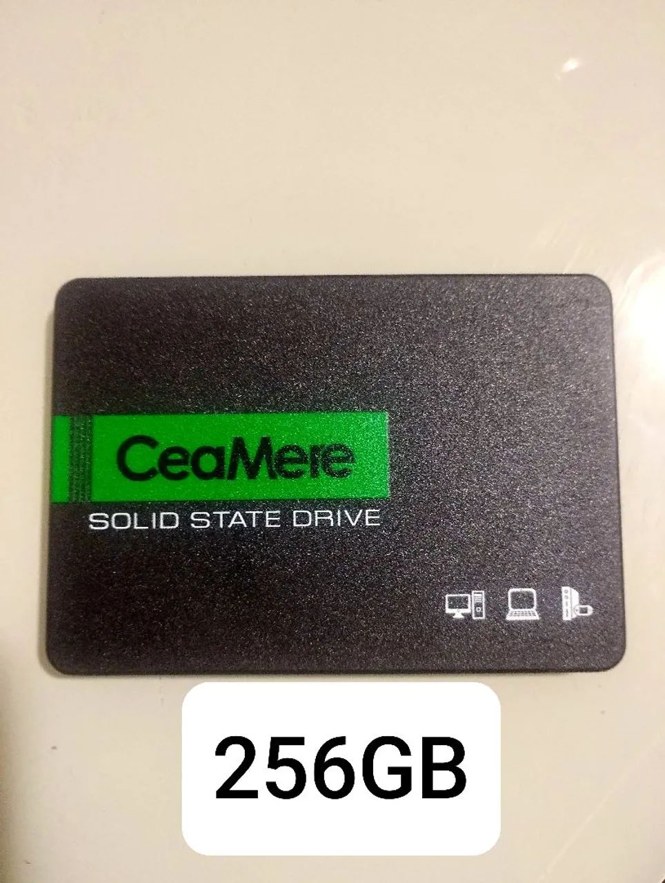 SSD 256G novo