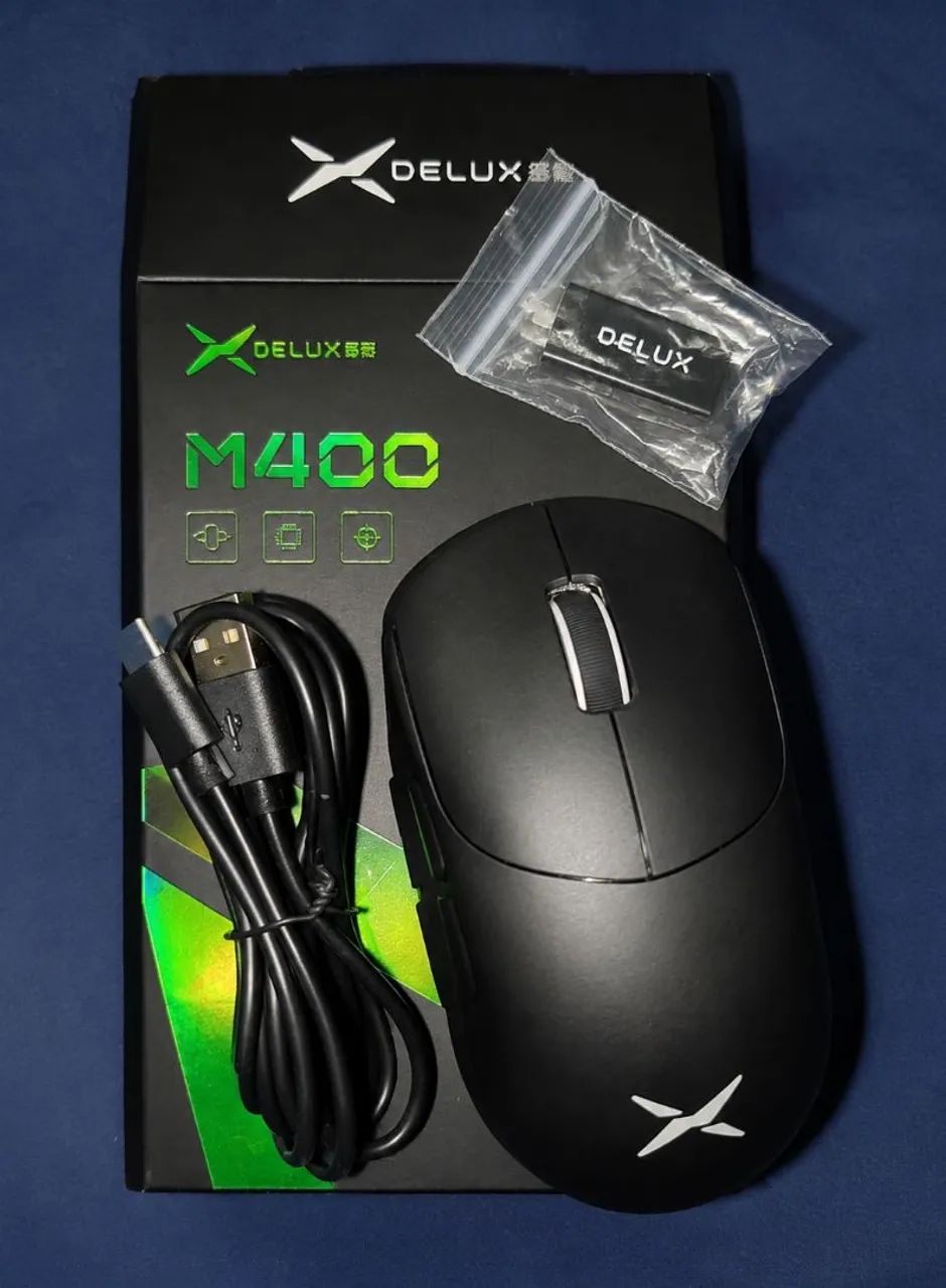 Mouse Delux M400 - NOVO - Foto 4