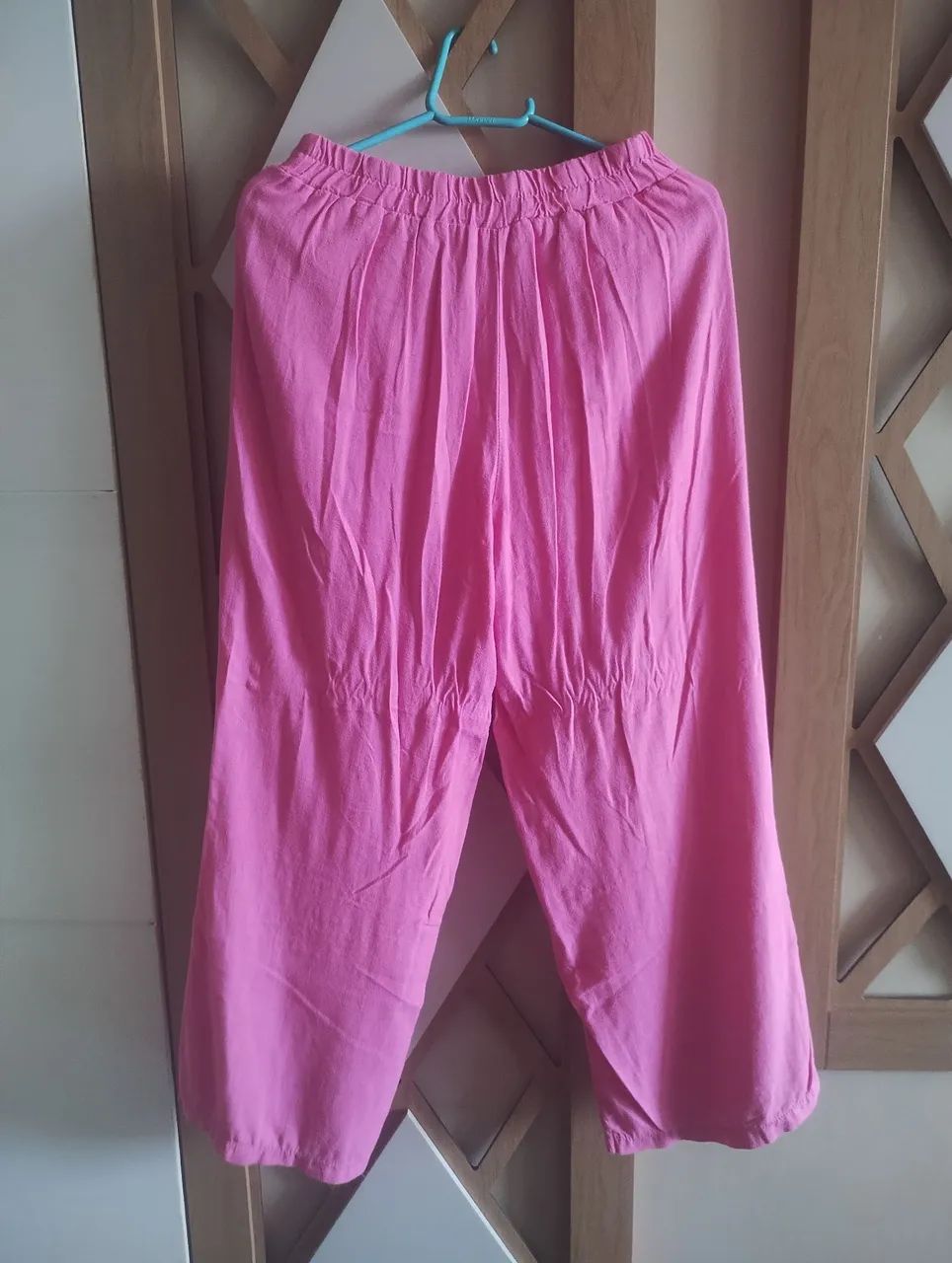 Calça Rosa Fluída  - Foto 4