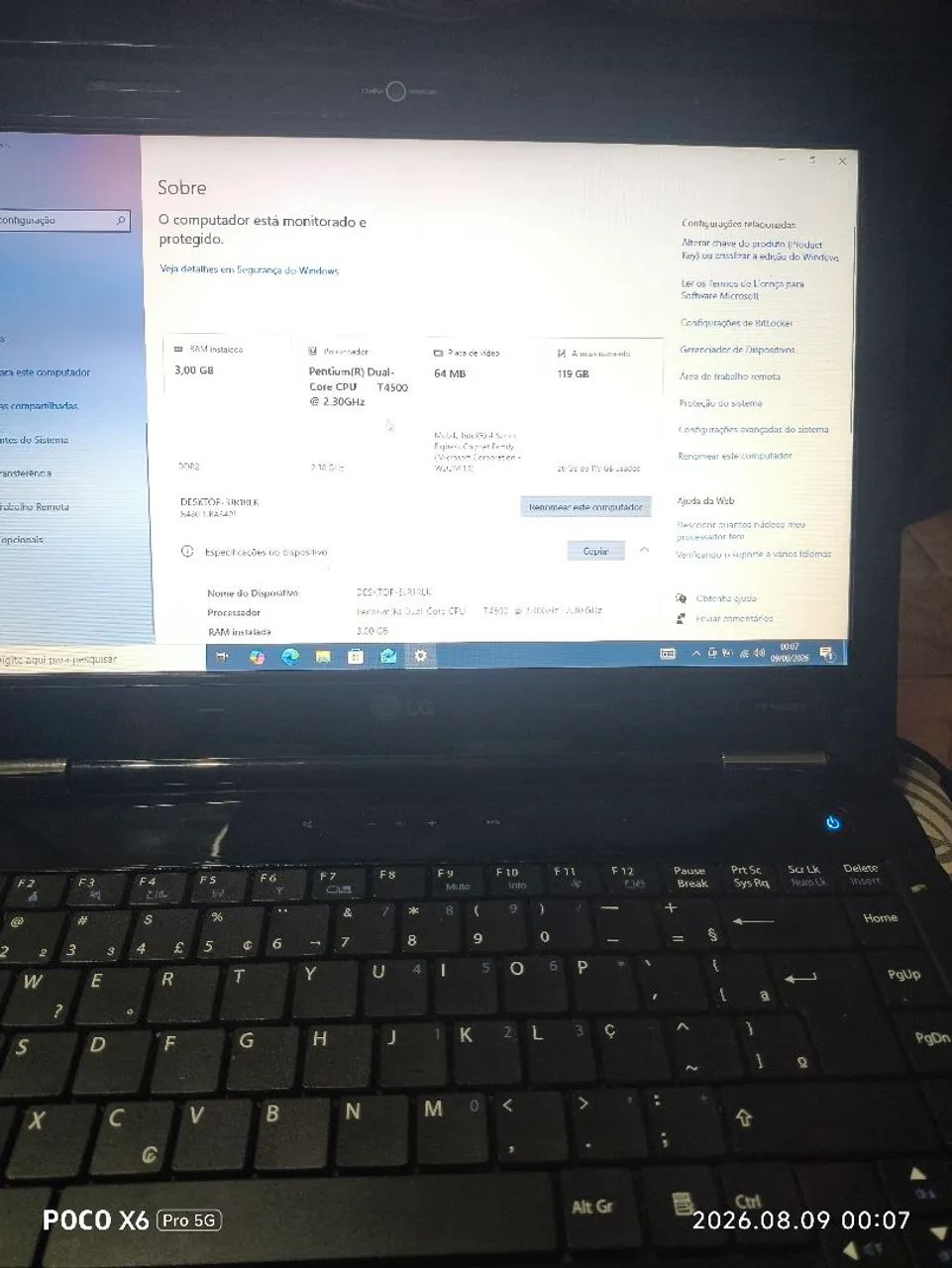 Notebook LG R480 - Foto 4