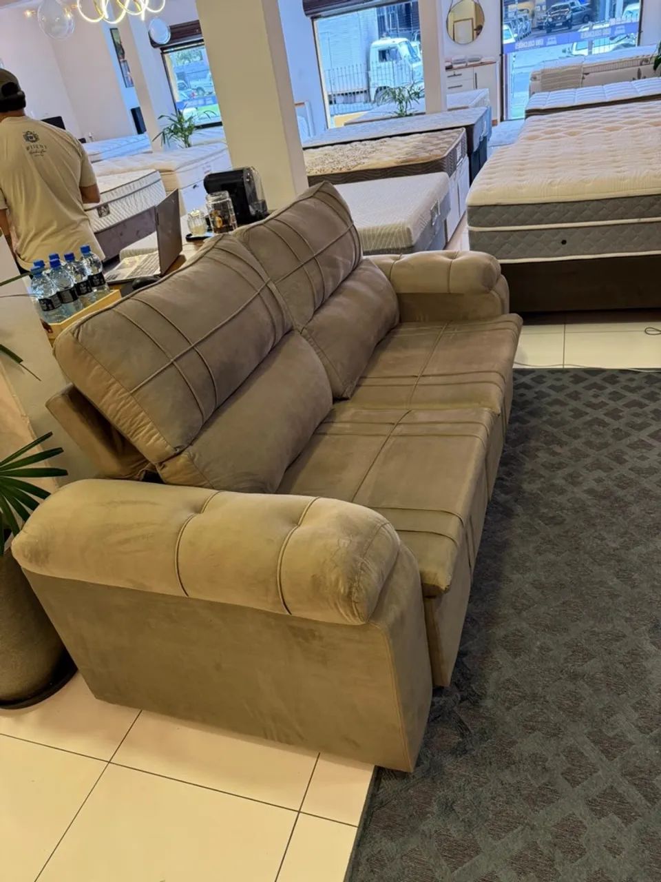 Sofá Retrátil NOVO com ENTREGA 